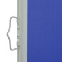 Retractable blue garden side awning 120x300 cm by , Umbrellas - Ref: Foro24-48344, Price: 74,05 €, Discount: %