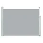 Toldo lateral retráctil de jardín gris 120x500 cm de , Sombrillas - Ref: Foro24-48392, Precio: 74,87 €, Descuento: %