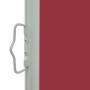 Toldo lateral retráctil de patio rojo 140x300 cm de , Sombrillas - Ref: Foro24-48348, Precio: 75,63 €, Descuento: %