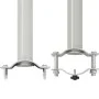 Retractable red patio side awning 140x300 cm by , Umbrellas - Ref: Foro24-48348, Price: 74,14 €, Discount: %