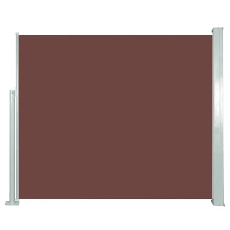 Toldo lateral retráctil 120x300 cm marrón de , Sombrillas - Ref: Foro24-45364, Precio: 81,32 €