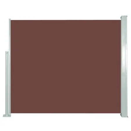 Toldo lateral retráctil 120x300 cm marrón de , Sombrillas - Ref: Foro24-45364, Precio: 79,51 €, Descuento: %