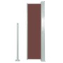 Toldo lateral retráctil 120x300 cm marrón de , Sombrillas - Ref: Foro24-45364, Precio: 81,32 €