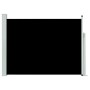 Toldo lateral retráctil de jardín negro 120x500 cm de , Sombrillas - Ref: Foro24-48388, Precio: 99,60 €, Descuento: %