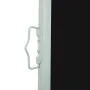Toldo lateral retráctil de jardín negro 120x500 cm de , Sombrillas - Ref: Foro24-48388, Precio: 97,07 €, Descuento: %