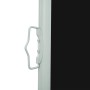 Toldo lateral retráctil de jardín negro 120x500 cm de , Sombrillas - Ref: Foro24-48388, Precio: 99,60 €, Descuento: %