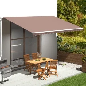 Replacement fabric for brown awning 5x3 m by vidaXL, Awnings - Ref: Foro24-311981, Price: 76,44 €, Discount: %