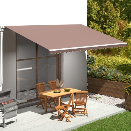 Ersatzstoff für braune Markise 5x3 m von vidaXL, Markisen - Ref: Foro24-311981, Preis: 75,92 €, Rabatt: %
