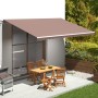 Replacement fabric for brown awning 5x3 m by vidaXL, Awnings - Ref: Foro24-311981, Price: 79,61 €, Discount: %