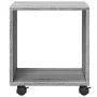 Rollcontainer aus grauem Sonoma-Ingenieurholz mit Rädern, 37x33x42,5 cm. von , Seitentische - Ref: Foro24-853133, Preis: 25,8...