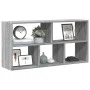 Engineered wood gray Sonoma wall shelf 100x25x50 cm by , Shelves and shelves - Ref: Foro24-853277, Price: 51,92 €, Discount: %