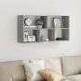 Engineered wood gray Sonoma wall shelf 100x25x50 cm by , Shelves and shelves - Ref: Foro24-853277, Price: 51,92 €, Discount: %
