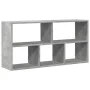 Engineered wood gray concrete wall shelf 100x25x50cm by , Shelves and shelves - Ref: Foro24-853275, Price: 51,53 €, Discount: %