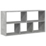 Wandregal aus grauem Beton-Ingenieurholz 100x25x50cm von , Regale und Regale - Ref: Foro24-853275, Preis: 49,28 €, Rabatt: %