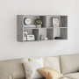 Wandregal aus grauem Beton-Ingenieurholz 100x25x50cm von , Regale und Regale - Ref: Foro24-853275, Preis: 49,28 €, Rabatt: %