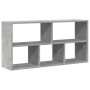Wandregal aus grauem Beton-Ingenieurholz 100x25x50cm von , Regale und Regale - Ref: Foro24-853275, Preis: 49,28 €, Rabatt: %