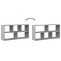 Engineered wood gray concrete wall shelf 100x25x50cm by , Shelves and shelves - Ref: Foro24-853275, Price: 49,20 €, Discount: %