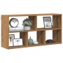 Estante de pared madera ingeniería roble artisian 100x25x50 cm de , Estantes y estanterías - Ref: Foro24-853280, Precio: 51,78 €