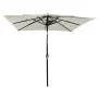3-tier parasol with sand aluminum pole 2.5x2.5 m by vidaXL, Umbrellas - Ref: Foro24-313836, Price: 75,06 €, Discount: %