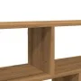 Engineered oak wood artisan wall shelf 100x25x50 cm by , Shelves and shelves - Ref: Foro24-853280, Price: 57,68 €, Discount: %