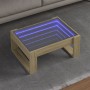 Mitteltisch mit Infinity LED Eiche Sonoma 70x53x30 cm von , Couchtisch - Ref: Foro24-847632, Preis: 82,10 €, Rabatt: %
