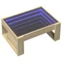 Coffee table with Infinity LED Sonoma oak 70x53x30 cm by , Coffee table - Ref: Foro24-847632, Price: 81,06 €, Discount: %