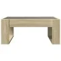 Coffee table with Infinity LED Sonoma oak 70x53x30 cm by , Coffee table - Ref: Foro24-847632, Price: 81,06 €, Discount: %