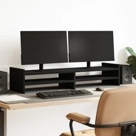 Massive Kiefernholz-Monitorständer 100x27x20 cm von , Computersockel und -erhöhungen - Ref: Foro24-854788, Preis: 36,53 €, Ra...