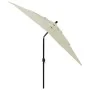 3-tier parasol with sand aluminum pole 2.5x2.5 m by vidaXL, Umbrellas - Ref: Foro24-313836, Price: 75,06 €, Discount: %