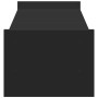 Soporte para monitor madera maciza de pino negro 100x27x20 cm de , Bases y elevadores para ordenadores - Ref: Foro24-854788, ...