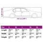 Full car cover for Sedan, XL size, gray/silver anti-hail protection by , Car Storage Covers - Ref: Foro24-4008946, Price: 102...