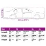 Funda completa coche Sedan protección antigranizo M gris/plata de , Cubiertas para almacenamiento de automóviles - Ref: Foro2...