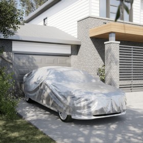 Car cover for Sedan with silver PEVA buckle straps L by , Car Storage Covers - Ref: Foro24-4008952, Price: 35,10 €, Discount: %