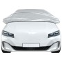 Car cover with silver hooks, medium size, made of PEVA. by , Car Storage Covers - Ref: Foro24-4008959, Price: 25,72 €, Discou...