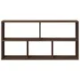 Estante de pared madera ingeniería marrón roble 100x25x50 cm de , Estantes y estanterías - Ref: Foro24-853278, Precio: 50,88 ...