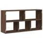 Estante de pared madera ingeniería marrón roble 100x25x50 cm de , Estantes y estanterías - Ref: Foro24-853278, Precio: 50,88 ...