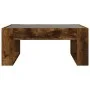 Coffee table with Infinity LED smoked oak 70x53x30 cm by , Coffee table - Ref: Foro24-847634, Price: 81,06 €, Discount: %