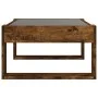Coffee table with Infinity LED smoked oak 70x53x30 cm by , Coffee table - Ref: Foro24-847634, Price: 81,06 €, Discount: %