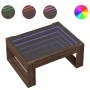 Coffee table with Infinity LED brown oak 70x53x30 cm by , Coffee table - Ref: Foro24-847636, Price: 83,84 €, Discount: %