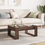 Coffee table with Infinity LED brown oak 70x53x30 cm by , Coffee table - Ref: Foro24-847636, Price: 85,46 €, Discount: %
