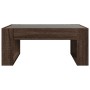Coffee table with Infinity LED brown oak 70x53x30 cm by , Coffee table - Ref: Foro24-847636, Price: 85,46 €, Discount: %
