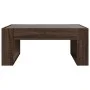 Coffee table with Infinity LED brown oak 70x53x30 cm by , Coffee table - Ref: Foro24-847636, Price: 83,84 €, Discount: %