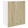 Engineered wood Sonoma oak wall cabinet 50x31x60 cm by , Kitchen cabinets - Ref: Foro24-849619, Price: 50,48 €, Discount: %