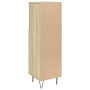 Badezimmerschrank aus Eichenholz-Sonoma-Sperrholz 30x30x100 cm von , Badezimmermöbel - Ref: Foro24-849671, Preis: 52,09 €, Ra...