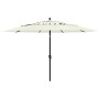 3-tier parasol with sand aluminum pole 3.5 m by vidaXL, Umbrellas - Ref: Foro24-313876, Price: 101,00 €, Discount: %