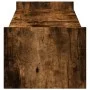 Holz-Bildschirmständer, Eichen-Ingenieurwesen, geräuchert, 100x24x20cm. von , Computersockel und -erhöhungen - Ref: Foro24-85...