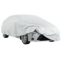 Funda de coche para Sedan con correas hebilla plateado XL