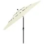 3-tier parasol with sand aluminum pole 3.5 m by vidaXL, Umbrellas - Ref: Foro24-313876, Price: 99,67 €, Discount: %