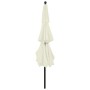 3-tier parasol with sand aluminum pole 3.5 m by vidaXL, Umbrellas - Ref: Foro24-313876, Price: 101,00 €, Discount: %