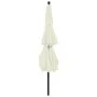 3-tier parasol with sand aluminum pole 3.5 m by vidaXL, Umbrellas - Ref: Foro24-313876, Price: 99,67 €, Discount: %